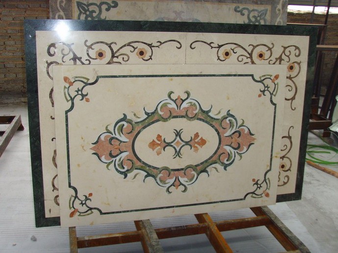 waterjet marble floor medallion tile waterjet marble floor medallion tile