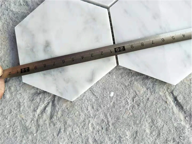 White Mosaic For Bathroom